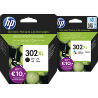 Koop HP 302XL Cartridge Combo Pack - 6095607734797