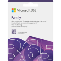 Koop Microsoft 365 Family NL Abonnement 1 jaar - 196388538782