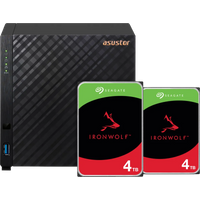 Koop ASUSTOR AS1104T + Seagate Ironwolf 8TB (2x4TB) - 6151123774775