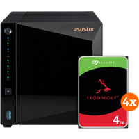 Koop ASUSTOR AS3304T v2 + Seagate Ironwolf 16TB (4x4TB) - 6151123782718