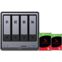 Koop UGREEN NASync DXP4800 + Seagate Ironwolf 8TB Duo Pack - 6151123891816