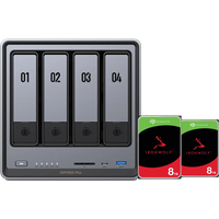 Koop UGREEN NASync DXP4800 Plus + Seagate Ironwolf 8TB Duo Pack - 6151123912979