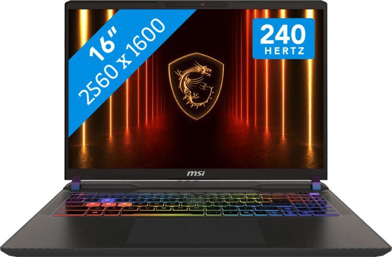 MSI Vector 16 HX AI A2XWHG-201NL (4711377311007)
